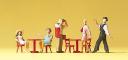 Preiser mimes et consommateurs